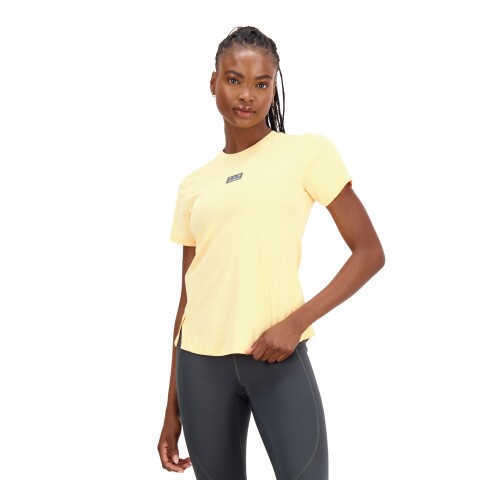 Remera New Balance de Dama - Impact Run - WT33277SLF ORANGE