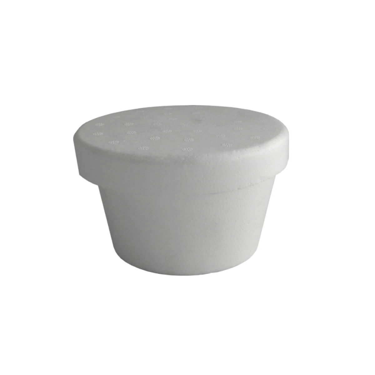 ENVASE ESPUMA CONICO 1/2 LT-13X9 CM. 