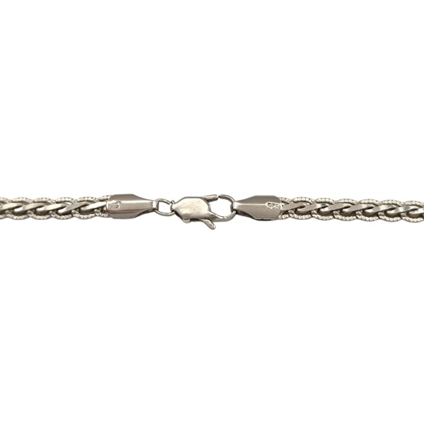 Cadena Trenza - Plata 925 - Sin Piedra - CD3332 sinpiedra