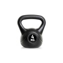PESA RUSA RECUBIERTA PVC 4KG NEGRO