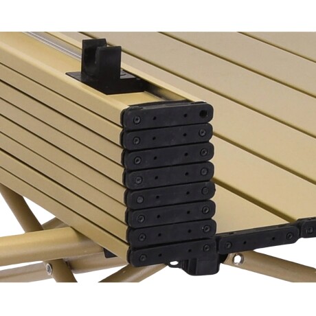 Mesa plegable de camping 50x52x50 caqui