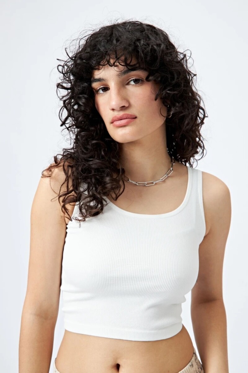 TOP P.CAKE TEKNO - BLANCO 