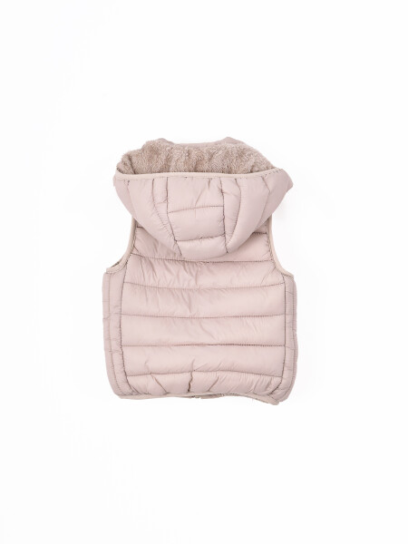 CHALECO ADEL BEIGE OSCURO