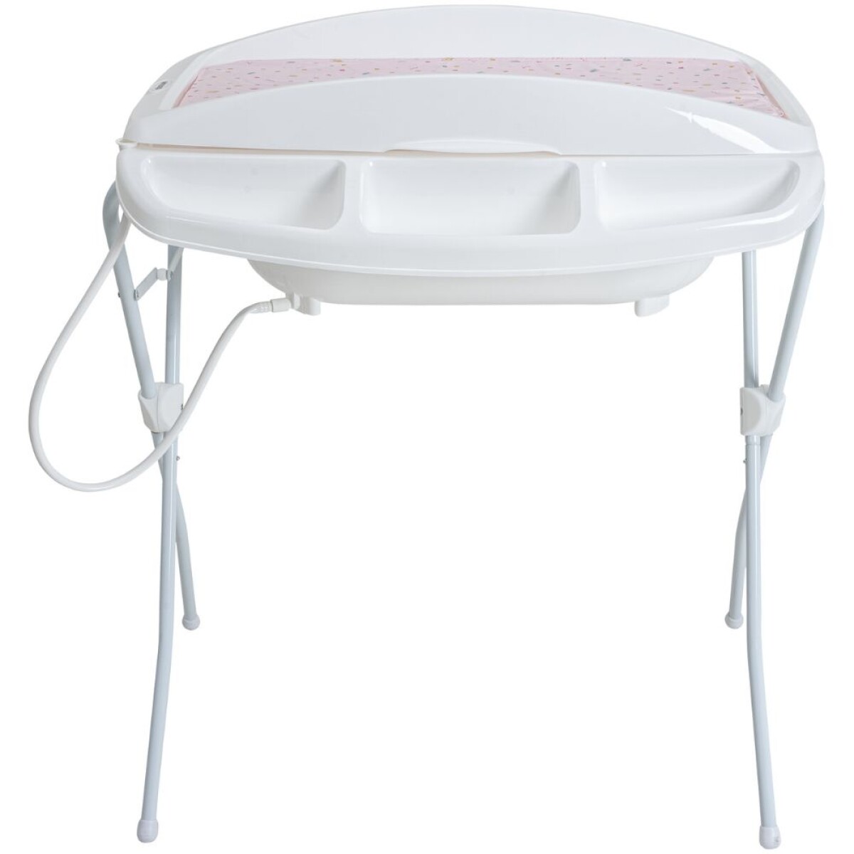 Catre De Baño Plegable Con Cambiador Bebesit 8403R - ROSA 