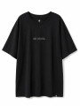 REMERA NAUPLIA PRINTED III NEGRO