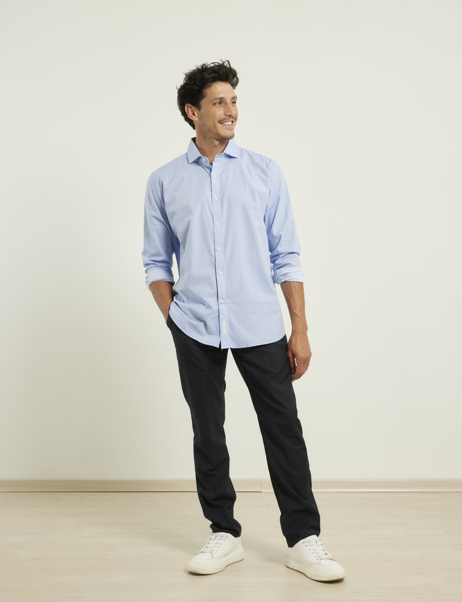 012510 CAMISA HARRINGTON 1937 Celeste
