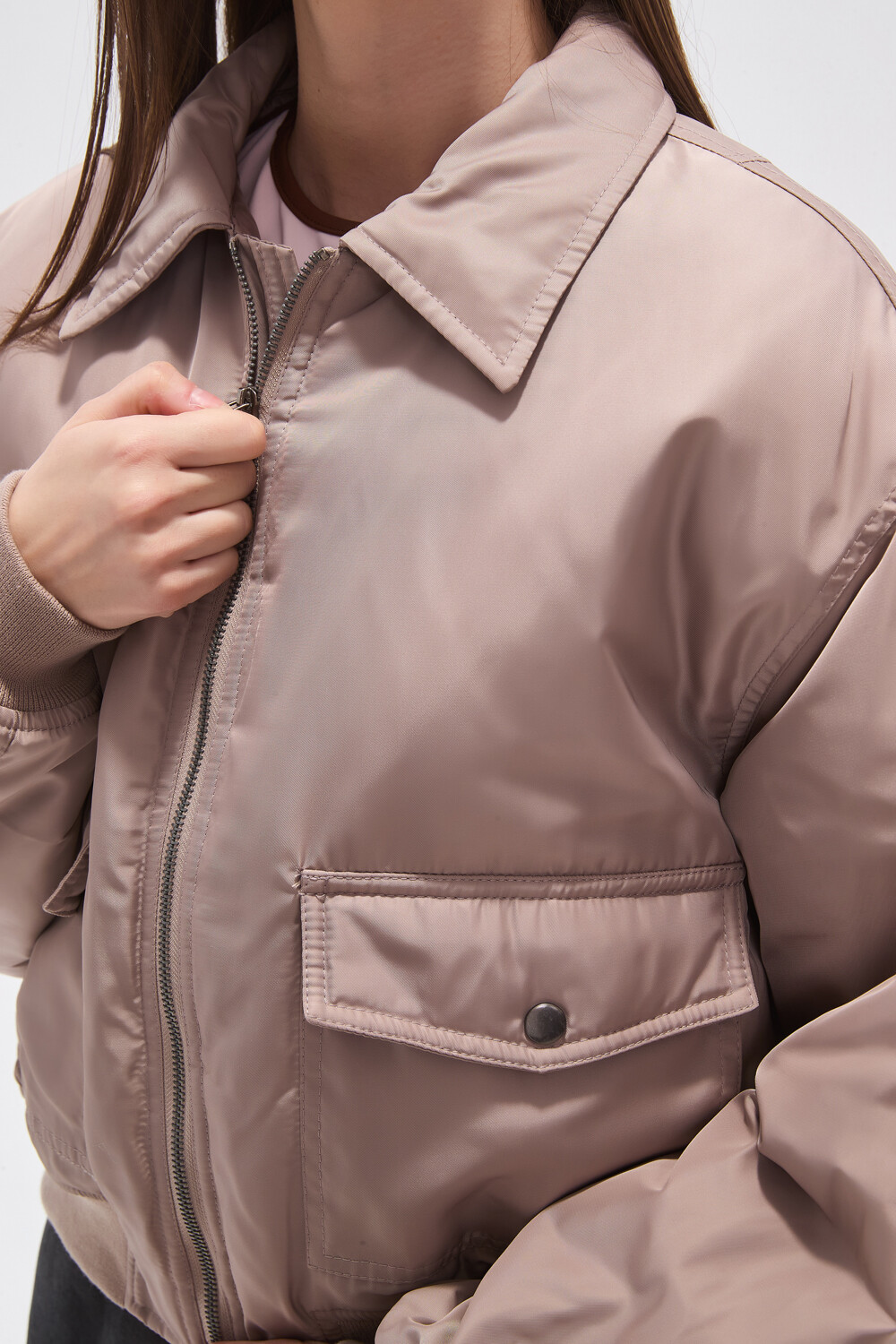 Campera Jilo Taupe Claro