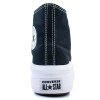 Championes Converse Chuck Taylor Move Hi de Mujer - 571758C Negro-blanco