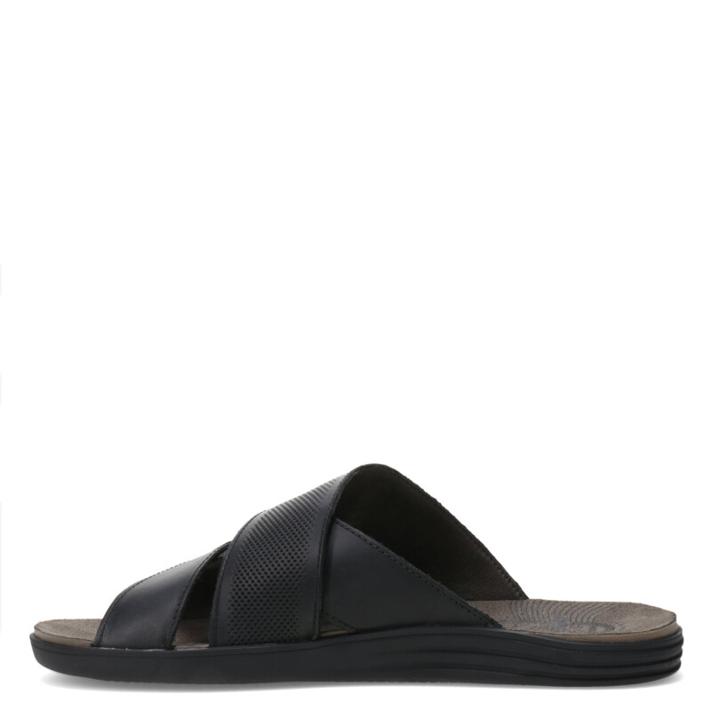 Sandalias de Hombre Freeway Canastra Casual Negro (Cuero Graso)