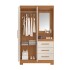 Ropero Notável NT6020 2 Puertas 3 Cajones Freijó Trend Off White Ropero Notável NT6020 2 Puertas 3 Cajones Freijó Trend Off White