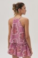 Top Lirio Rosa