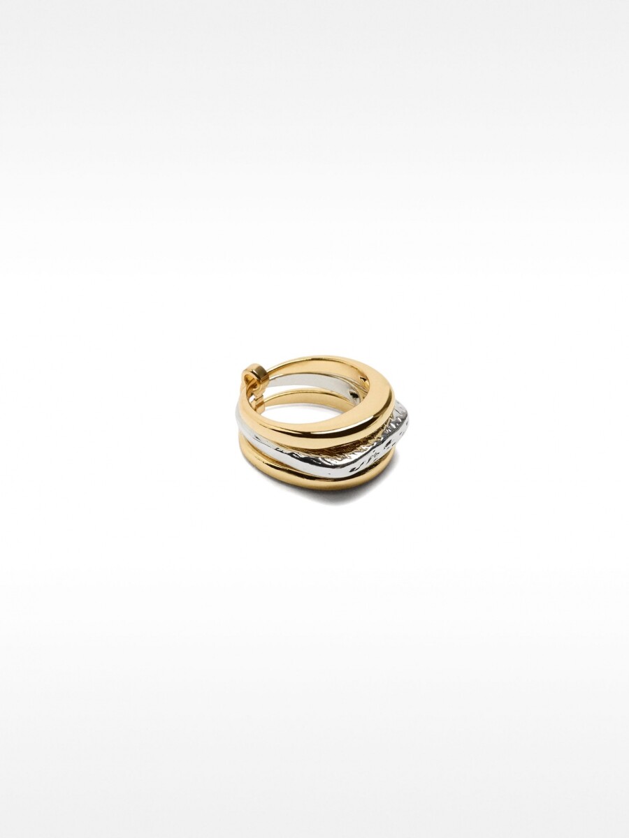 Anillo Triple Dorado dorado