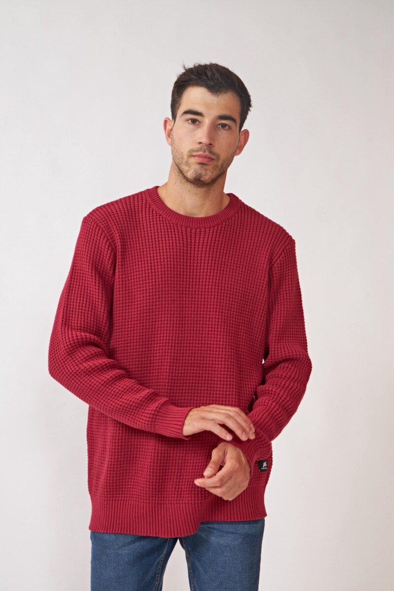 SWEATER ROW - ROJO 