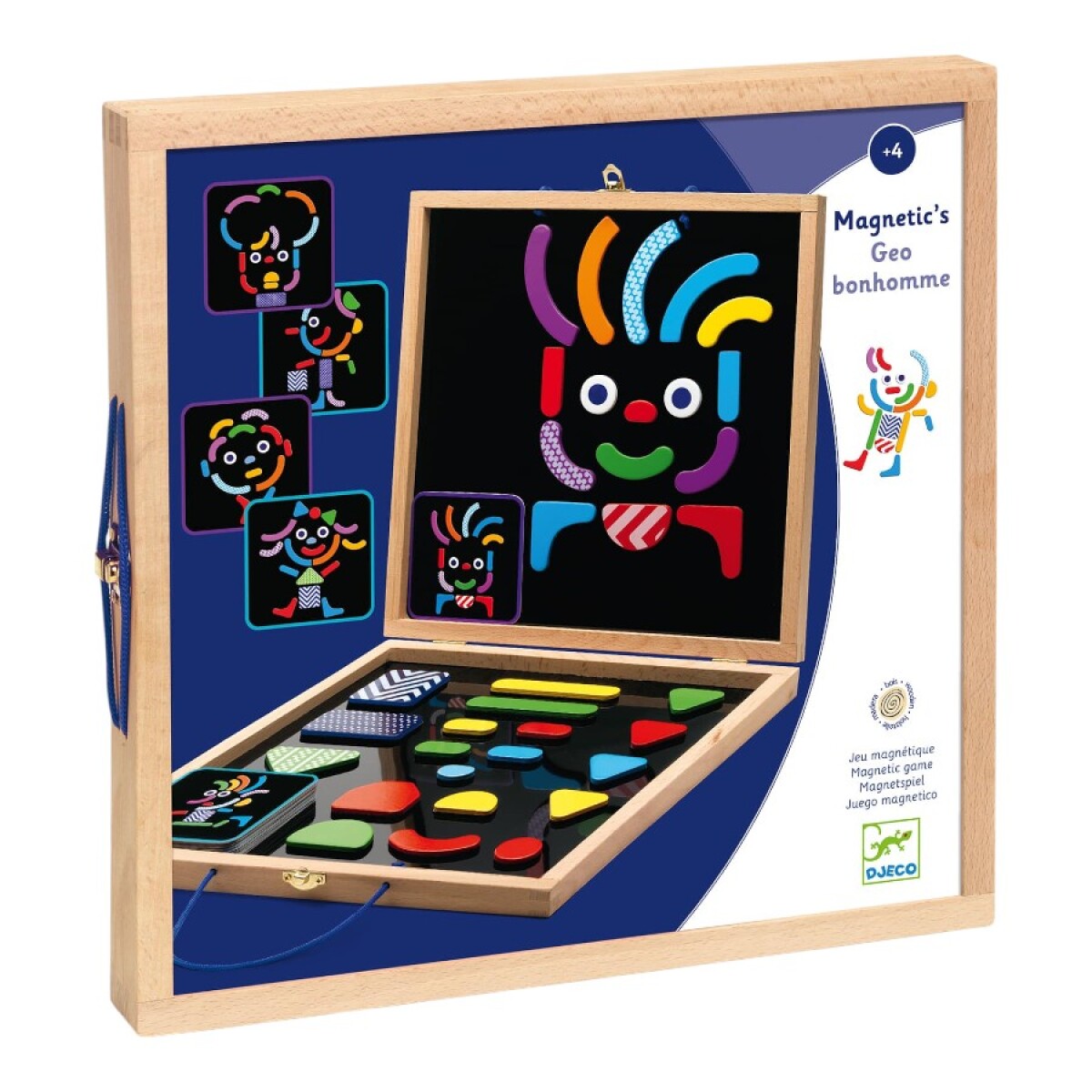 Maletín Geomuñeco Magnético Djeco 