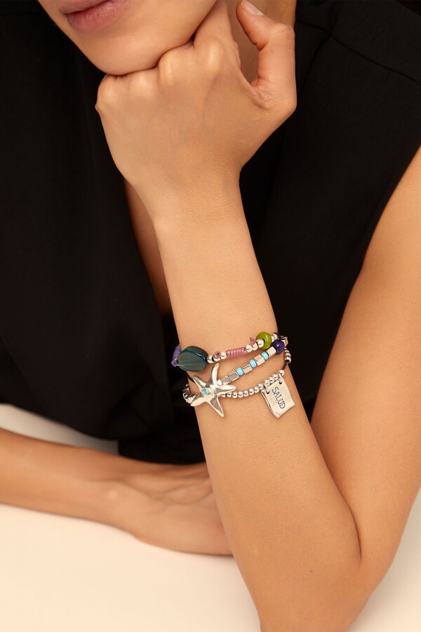 ME SIENTO BIEN PLATA / MULTICOLOR