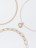 Conjunto De Collares Dorados dorado