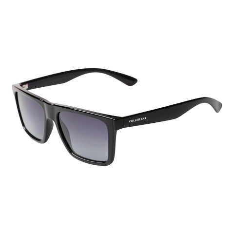 Lentes De Sol Polarizada Presente Natal Atributo Cuadrado Gradiente/Gris