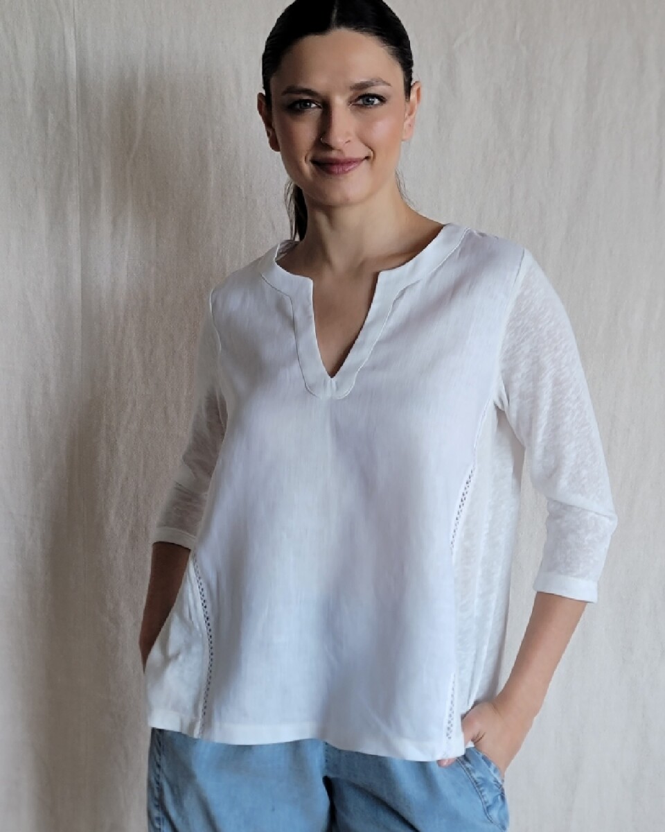 Blusa Faro - Blanco 