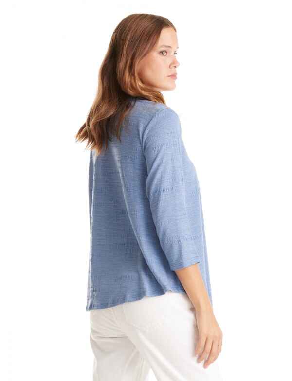 Blusa Nacar AZUL