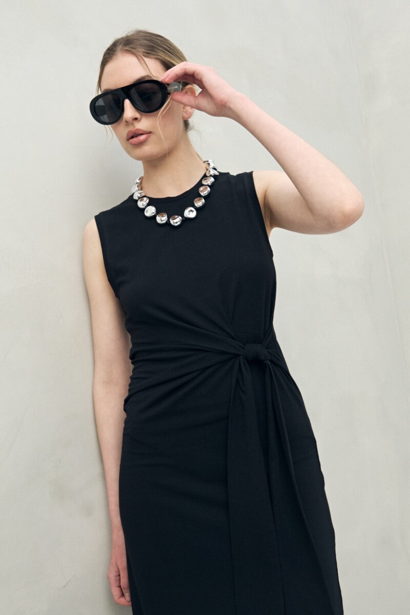 VESTIDO SUSANDE Negro