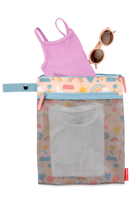 Bolsa impermeable, diseño arcoíris Bolsa impermeable, diseño arcoíris
