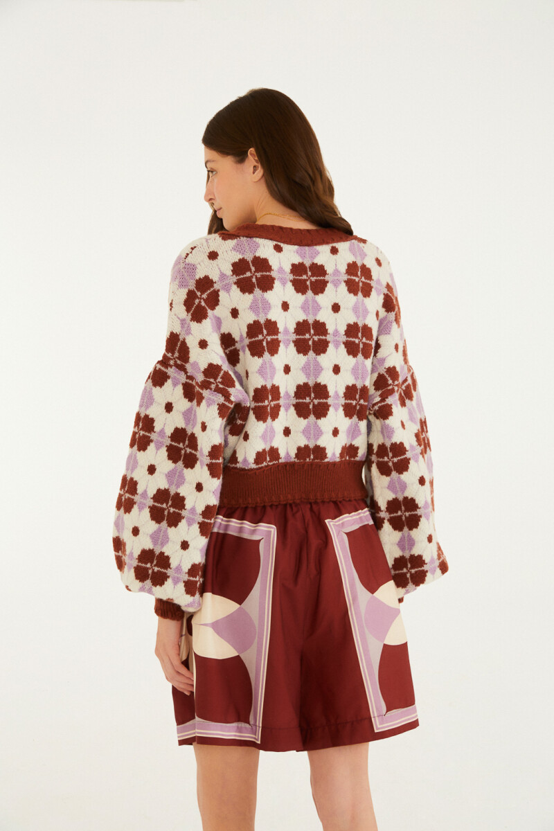 CARDIGAN Bordo