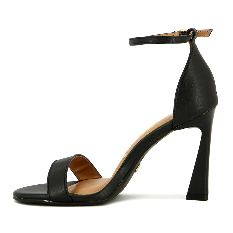 Vizzano Sandalia Formal Taco Alto Cuadrado C/ Pulsera Negro