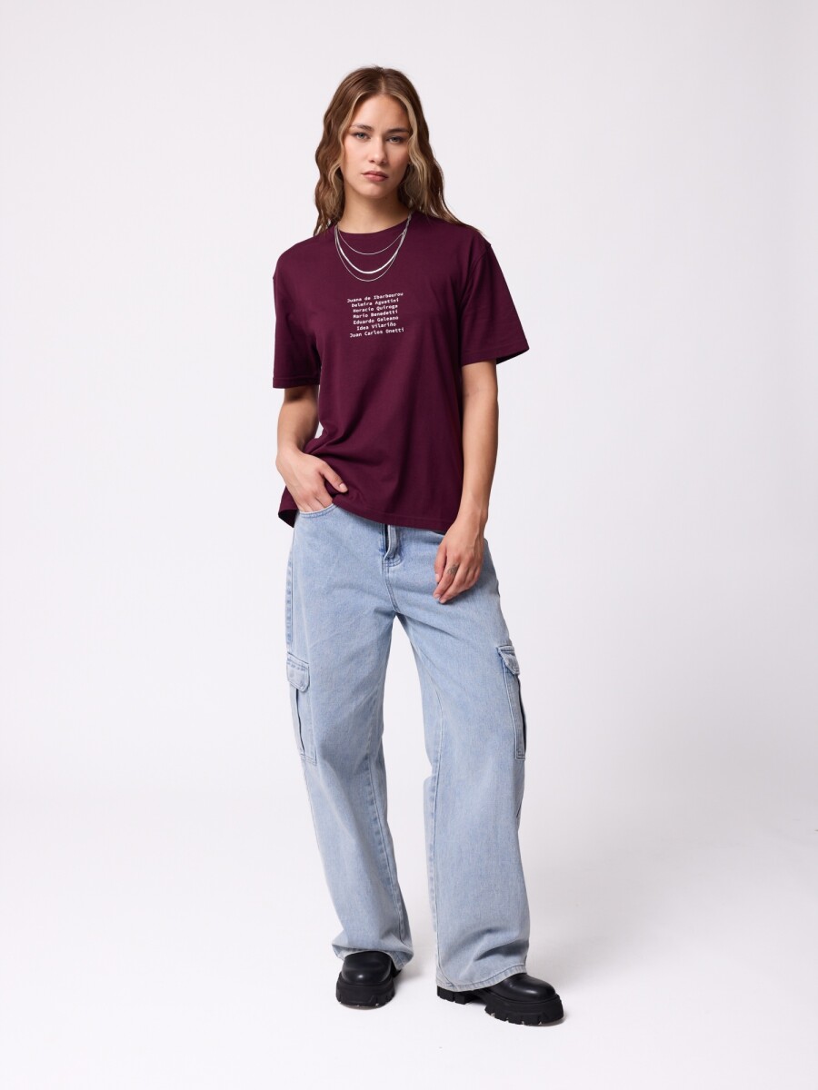 T-SHIRT MARKA DIXIE Vino