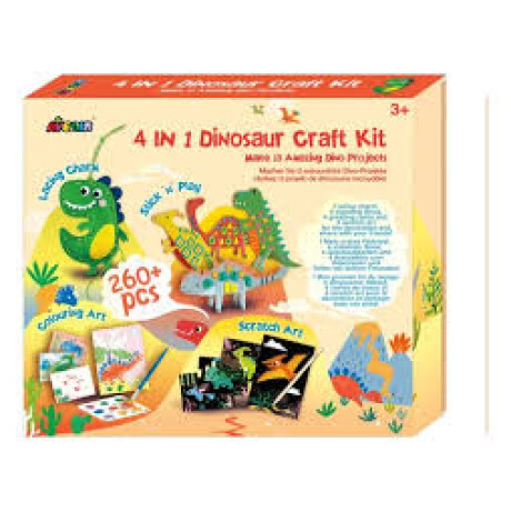 4 En 1 Craft Kit Dinosaurio 4 En 1 Craft Kit Dinosaurio