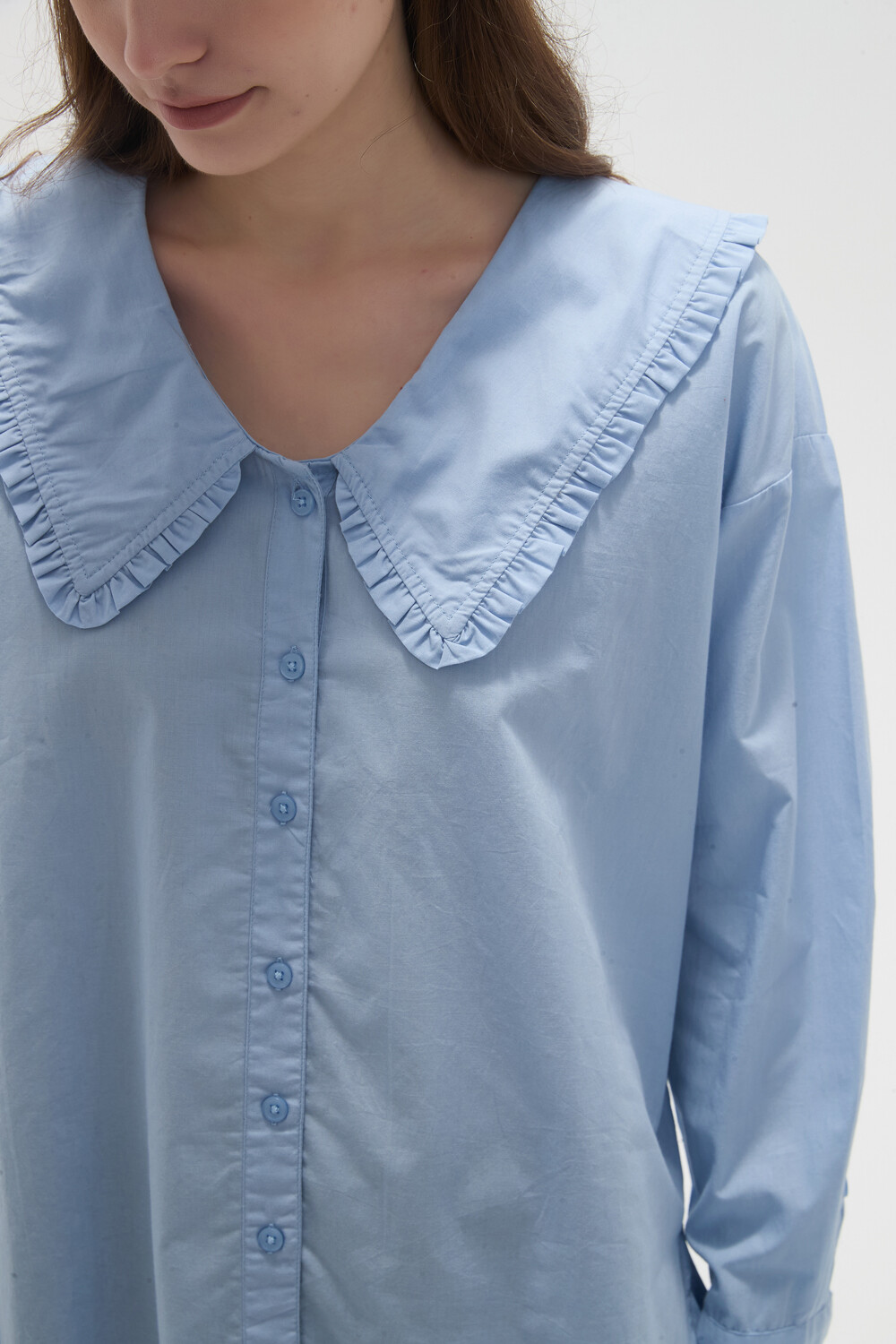 Camisa Lalou Celeste