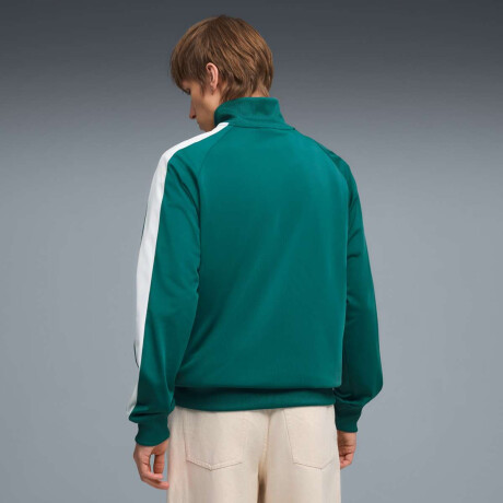 Campera Ess T7 Track de Hombre Verde