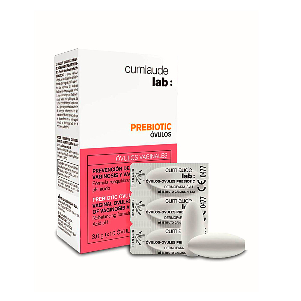 CUMLAUDE LAB PREBIOTIC CJ X 10 OVULOS 