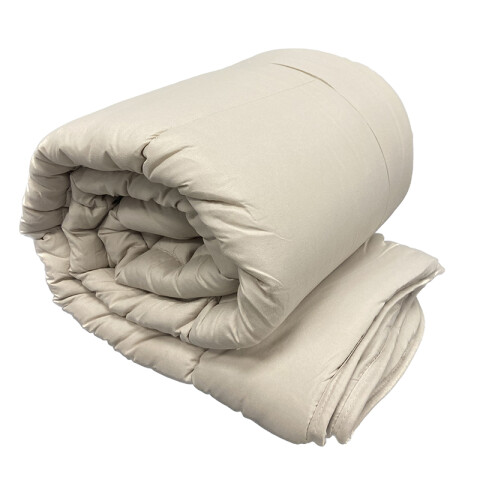 Acolchado 1 Plaza Plus Richmond House 150 x 220 cm BEIGE