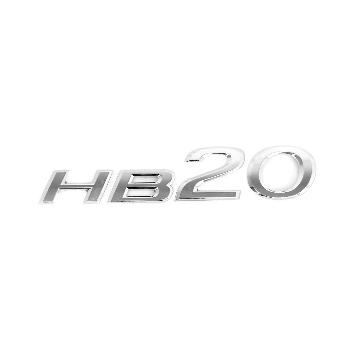 EMBLEMA "HB20" CROMADO 