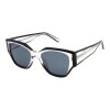 Lentes de Sol Chilli Beans Delhi Transparente - Negro