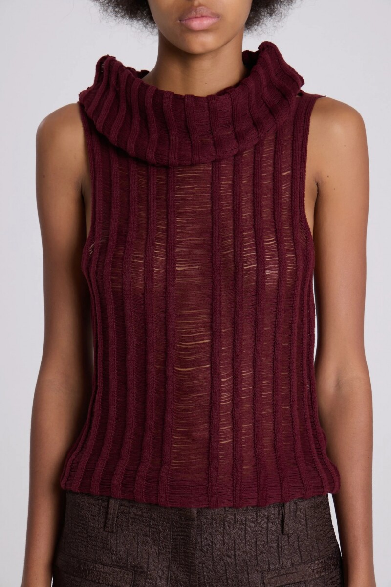 TOP ALZIR Bordo