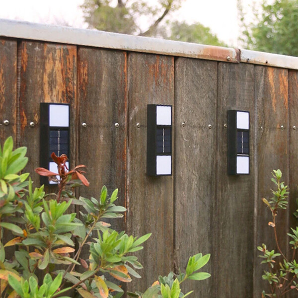 Lampara Foco Solar X2 Jardín Exterior Bidireccional Pared Lampara Foco Solar X2 Jardín Exterior Bidireccional Pared