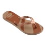 Sandalias Havaianas Elegance Print Grafito Rose Gold