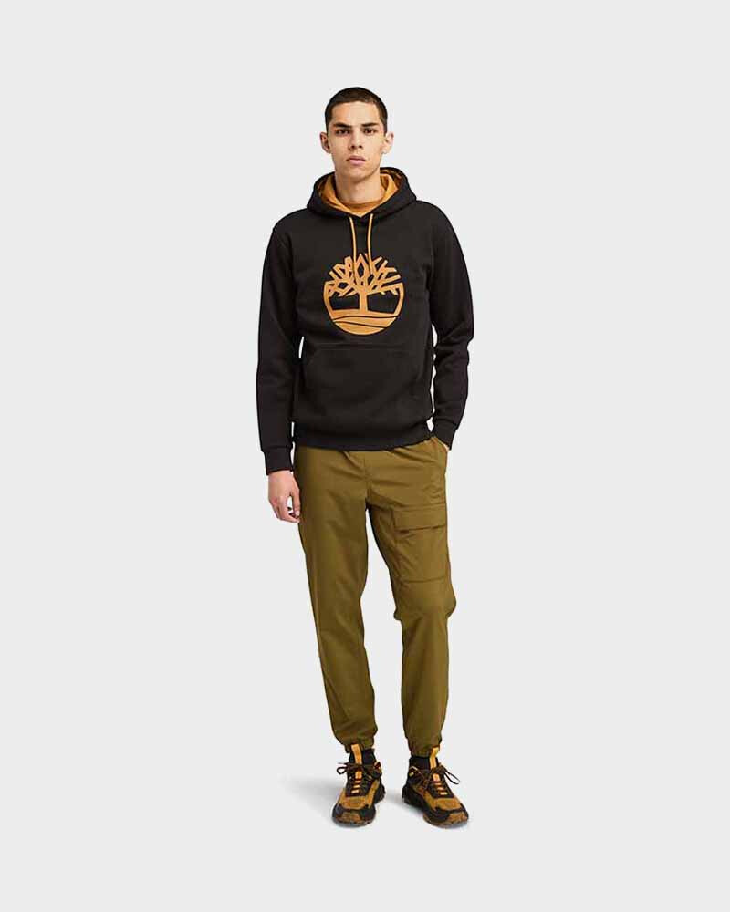 Polera Northwood Tree Logo Hombre Black