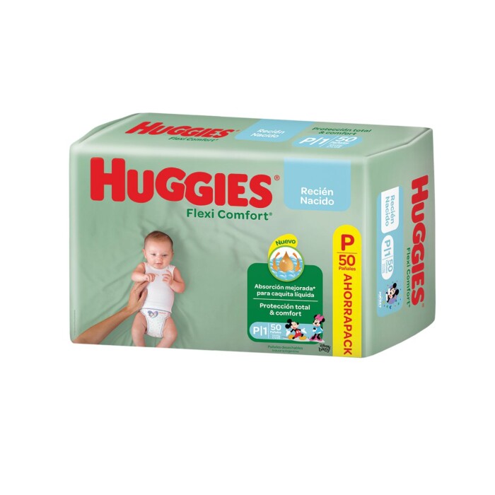 HUGGIES FLEX COMFORT PEQ AHORROPACK PAQ. única