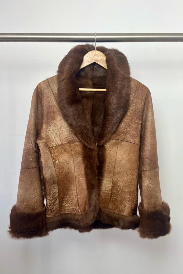 CHAQUETA CLAUDIA FOREST CAMEL