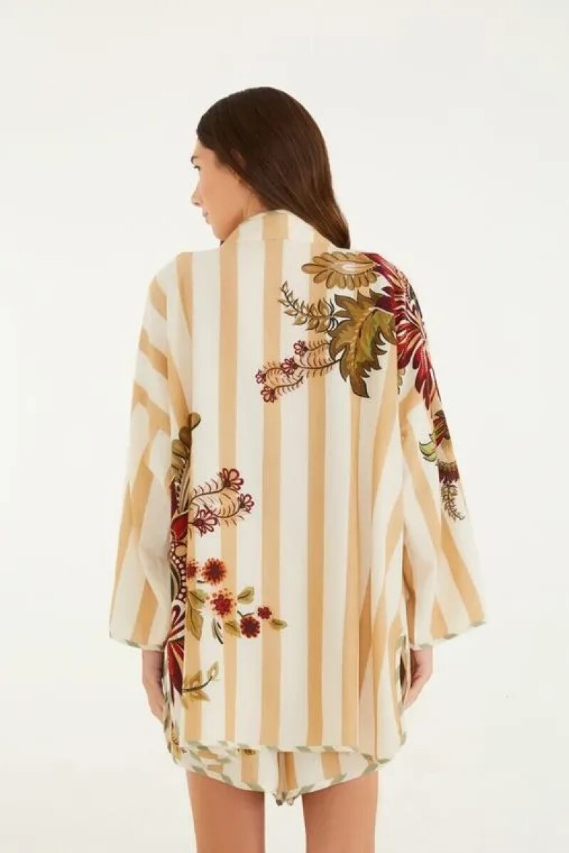 KIMONO FLORAL Estampado