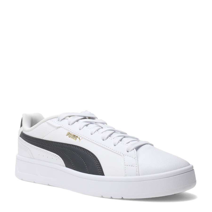 Championes de Hombre Puma Court Classico Blanco - Gris
