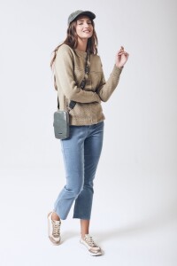 Cardigan Broches Safari