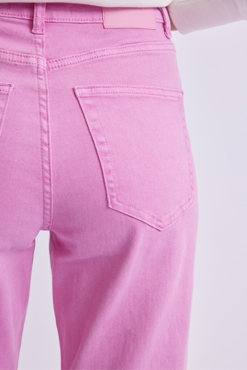 Pantalón Mom Fit Rosa