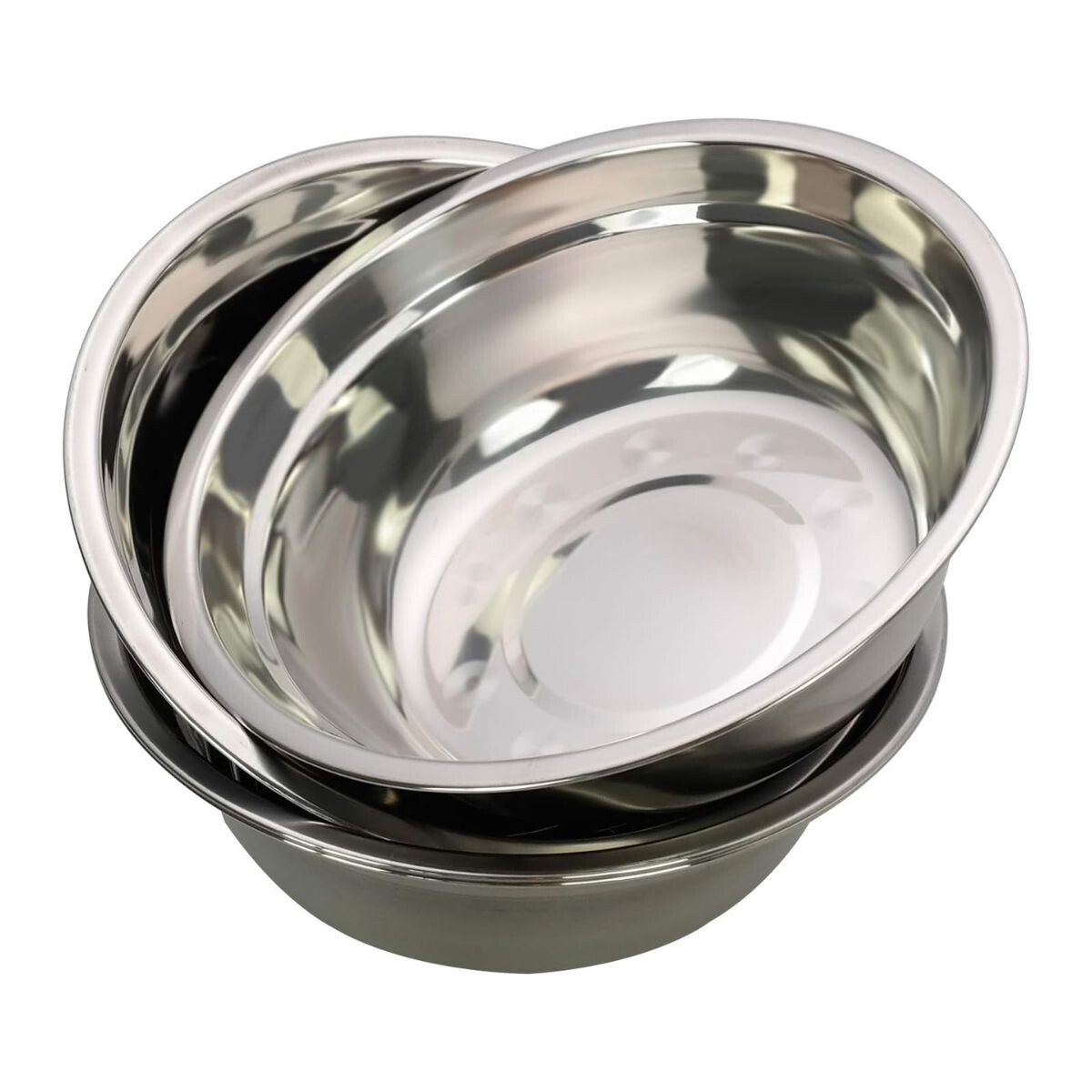 Juego X4 Unidades Bowl De Acero Inoxidable 16 Cm Cocina Ensaladera Alimentos Imback 