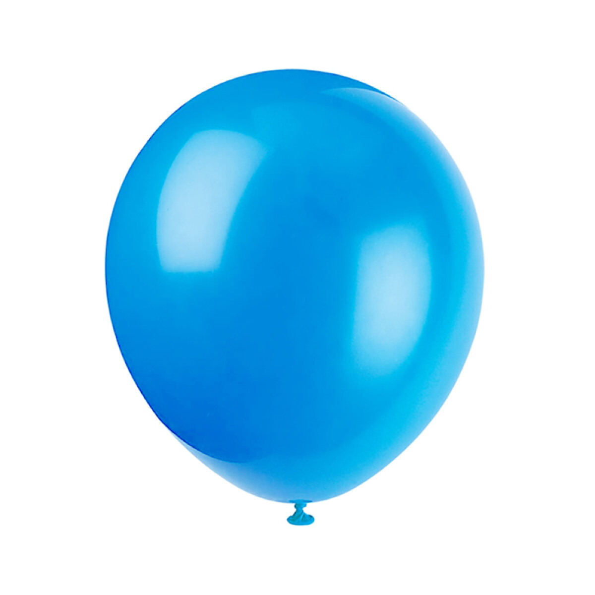 Globo 12" Liso x10 - Celeste 