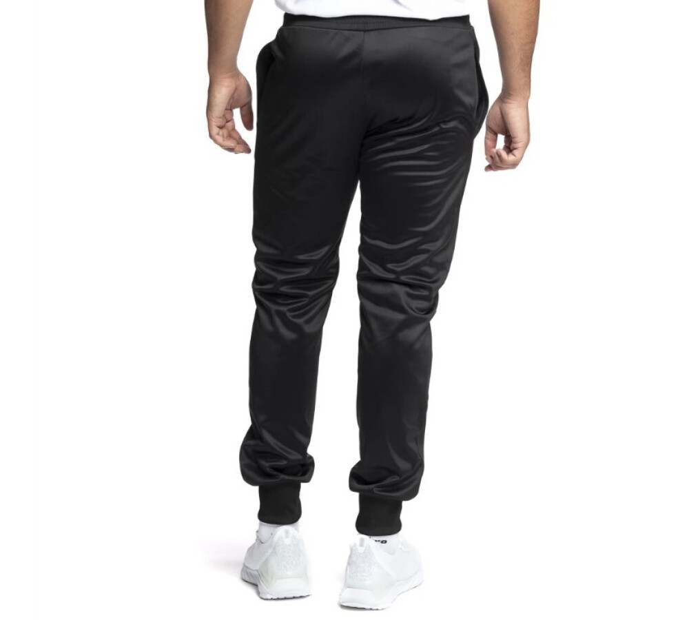 Pantalon Frizado Negro/Blanco
