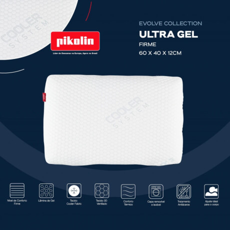 Almohada Pikolin INJ Ultra Gel Blanca