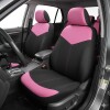 Cubreasiento Universal Para Auto Negro Y Rosado Cubreasiento Universal Para Auto Negro Y Rosado